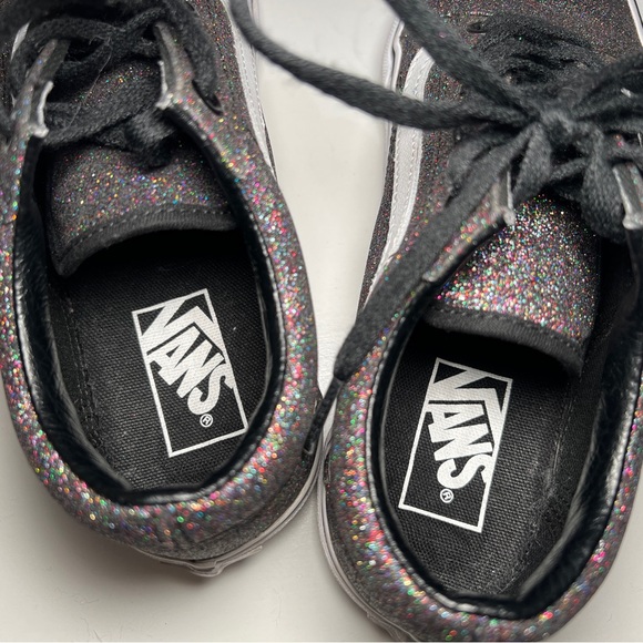Black glittery Vans sneakers - Picture 3 of 6